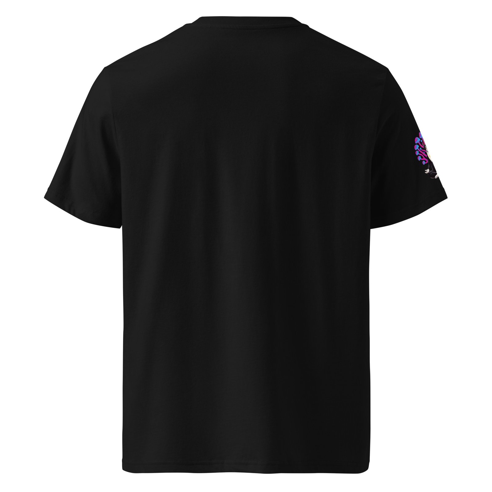 Hypnotic Keanu Unisex Ribbed Neck Tee — black back