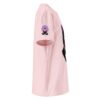 Hypnotic Keanu Unisex Ribbed Neck Tee — cotton pink right