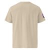 Hypnotic Keanu Unisex Ribbed Neck Tee — desert dust back