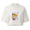 Keanu's Breathwork Garment-Dyed Cropped Tee — vintage white front