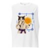 Keanu's Breathwork Unisex Muscle Shirt — white front