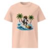Keanu's Rasta Ride Organic Tee — fraiche peche front