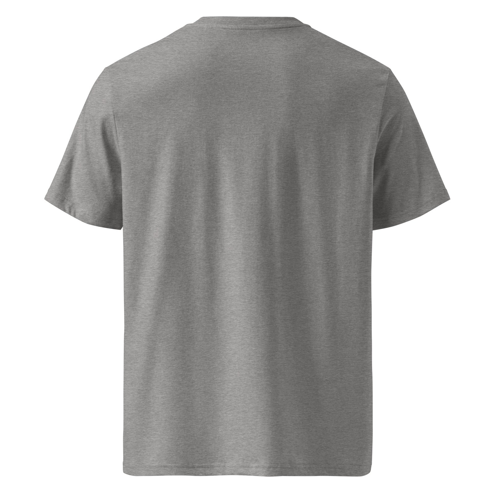 Keanu's Rasta Ride Organic Tee — heather grey back