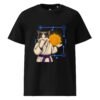 Keanu's Breathwork Classic Tee — Black, front (adult unisex organic cotton)