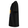 Keanu's Breathwork Classic Tee — Black, left sleeve side (adult unisex organic cotton)