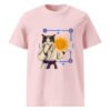 Keanu's Breathwork Classic Tee — Cotton Pink, front (adult unisex organic cotton)
