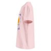 Keanu's Breathwork Classic Tee — Cotton Pink, left sleeve side (adult unisex organic cotton)