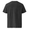 Keanu's Breathwork Classic Tee — Dark Heather Grey, back (adult unisex organic cotton)