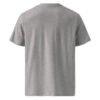 Keanu's Breathwork Classic Tee — Heather Grey, back (adult unisex organic cotton)