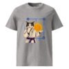 Keanu's Breathwork Classic Tee — Heather Grey, front (adult unisex organic cotton)