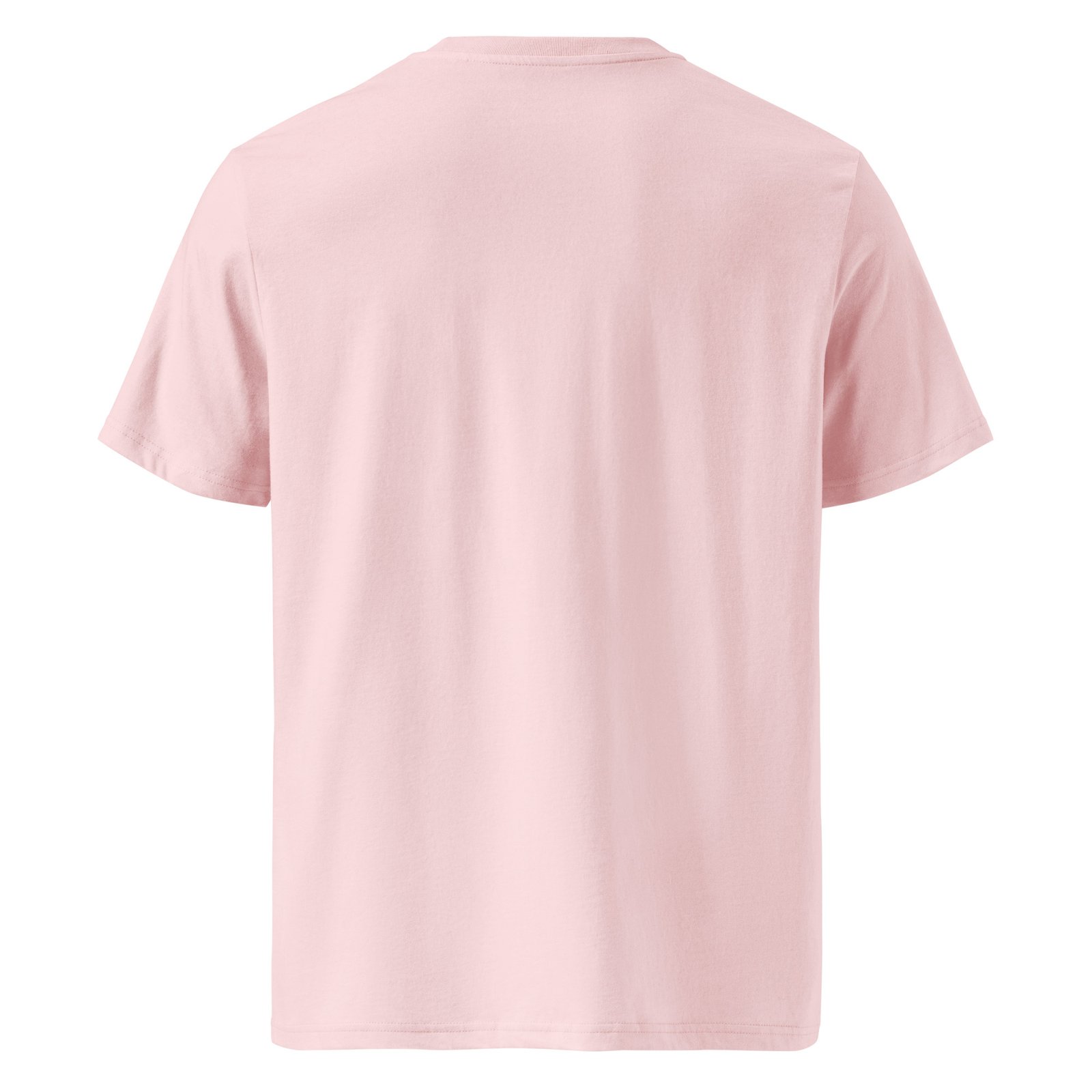 Mystic Mycelium Cotton Organic Mushroom Tee — cotton pink back