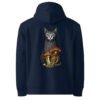 Noble Cat Essential Organic Hoodie — french navy back