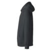 Noble Cat Essential Organic Hoodie — india ink grey left
