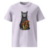 Noble Cat Organic Cotton Tee — lavender front