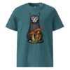 Noble Cat Organic Cotton Tee — stargazer front