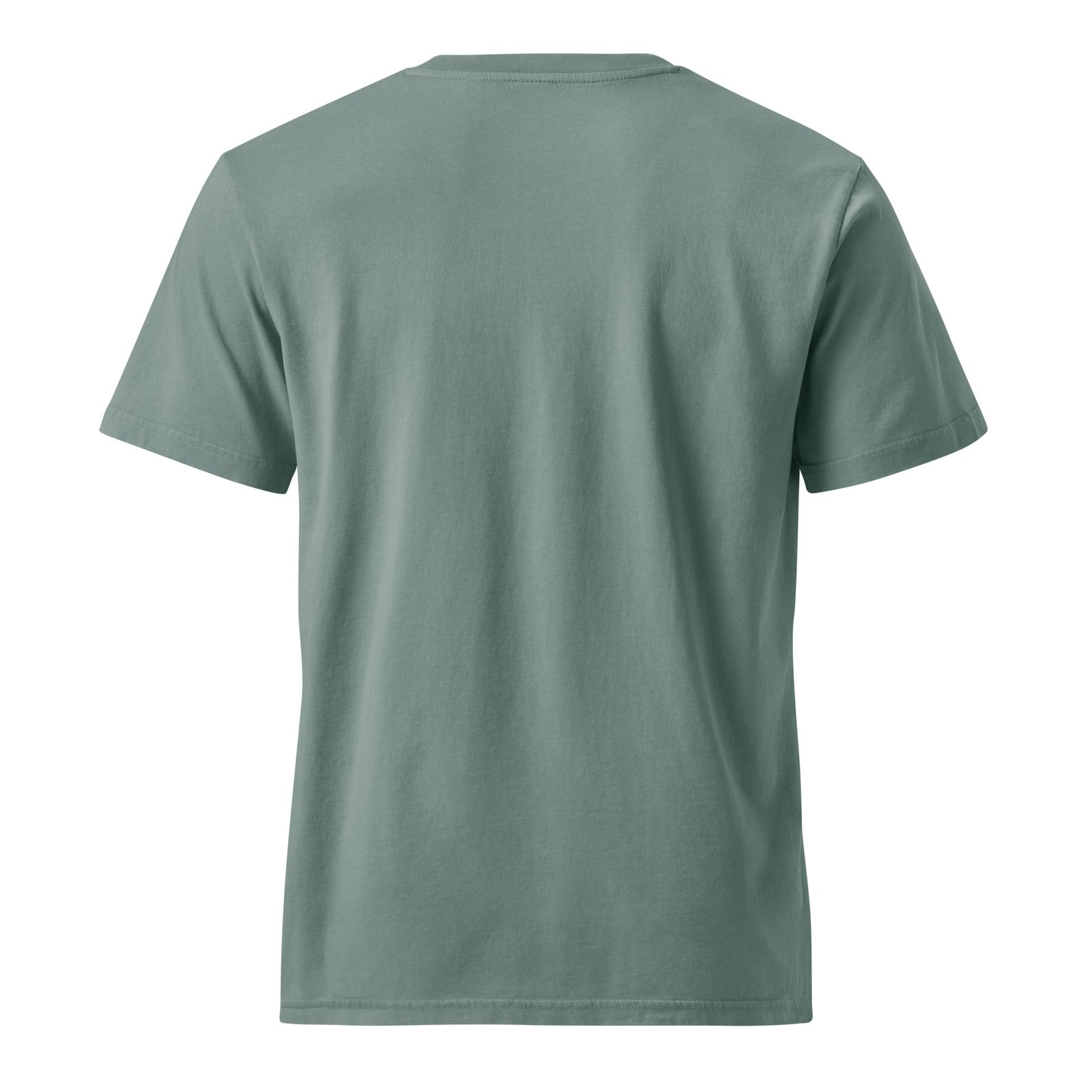 Patience & Poison Vintage Black Cat T-shirt — green bay back