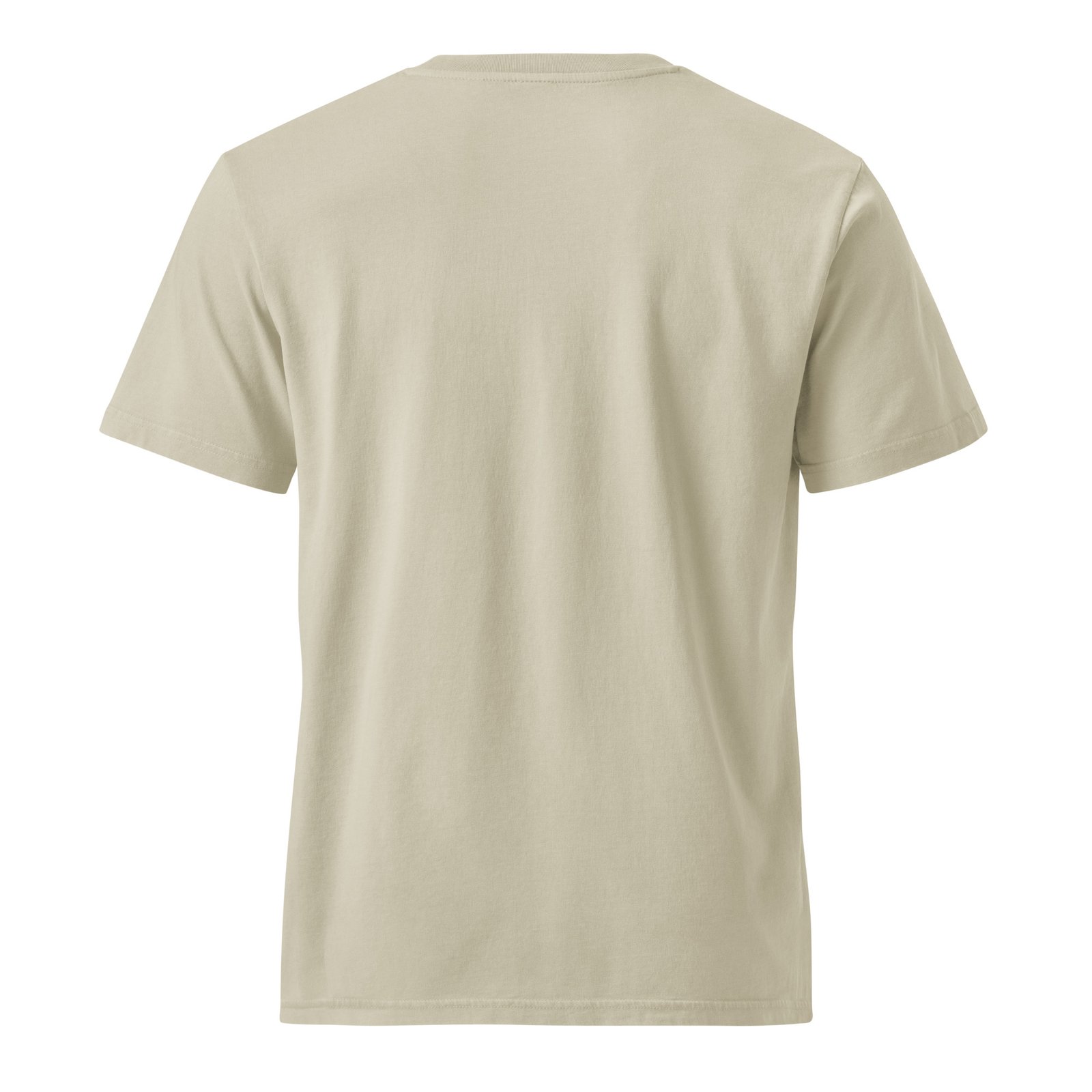 Patience & Poison Vintage Black Cat T-shirt — stone back