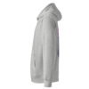 Prismatic Awakening Organic Cruiser Hoodie — heather grey left