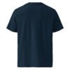 Rooted Lotus Organic Cotton Tee — french navy back