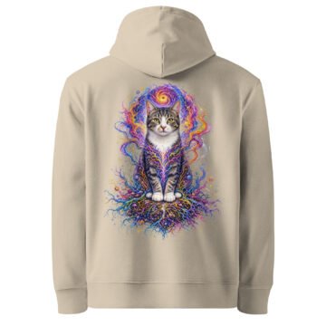 Prismatic Awakening Cruiser Hoodie | Organic Streetwear | Keanu Organics