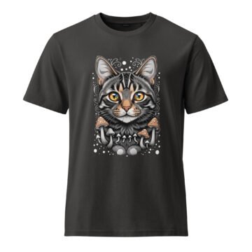 Mushroom Tabby Garment-Dyed Tee | Vintage Organic T-Shirt | Keanu Organics