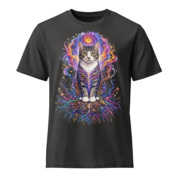 Prismatic Awakening Vintage Tee | Organic Garment-Dyed | Keanu Organics