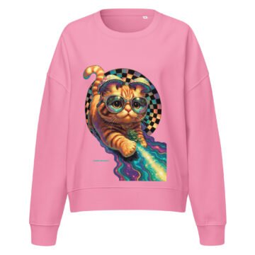 Trippy Traveler Organic Crewneck | Journey Sweatshirt | Keanu Organics