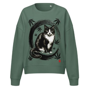Enso Women’s Organic Crewneck | Circle of Breath | Keanu Organics