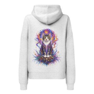 Prismatic Awakening Nora Hoodie | Organic Mid-Weight | Keanu Organics