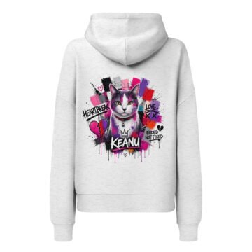 Neon Heartbreak Nora Hoodie | Organic Mid-Weight | Keanu Organics