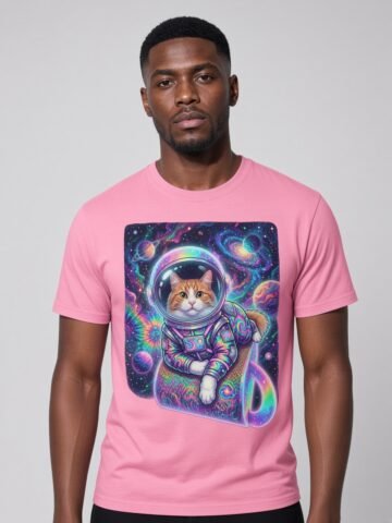 Puddynaut Tee — Cotton Pink M1 hero