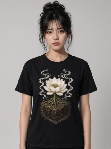 Rooted Lotus Tee image 1