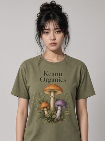 Mystic Mycelium Organic Cotton Tee image 1