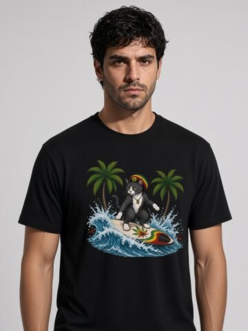 Keanu's Rasta Ride Tee image 1