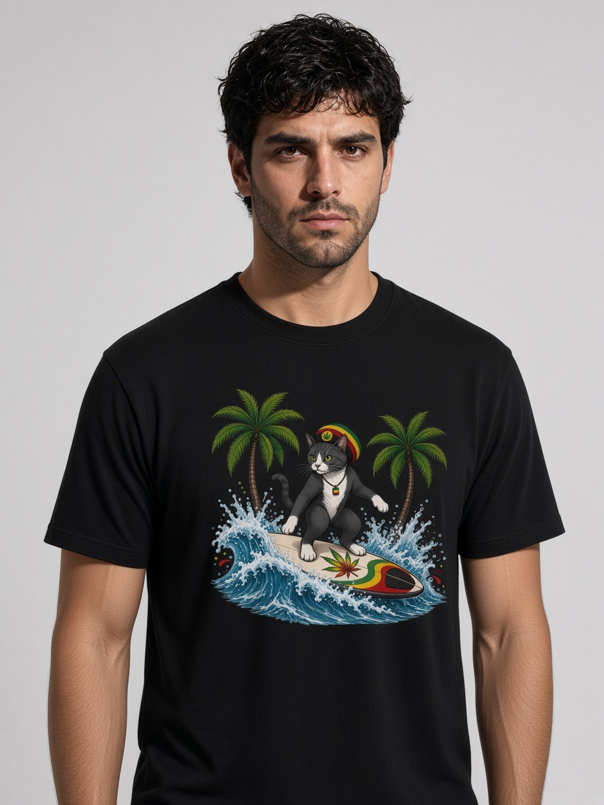 Keanu's Rasta Ride Tee image 1