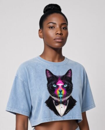 Hypnotic Keanu Crop Tee image 1