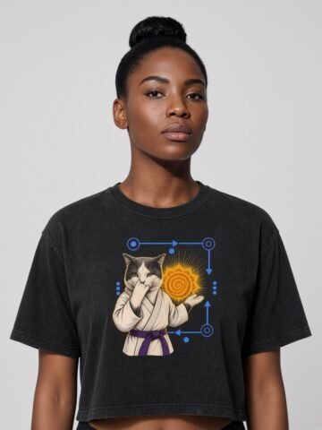 Keanu's Breathwork Crop Tee image 1