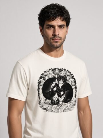 Midnight Curl Organic Mid Tee image 2