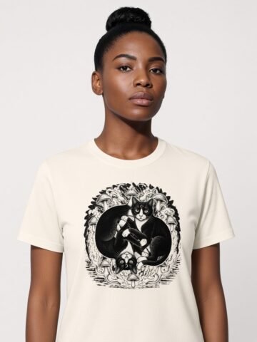 Midnight Curl Organic Mid Tee image 1