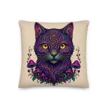 Mycelial Mind Pillow front
