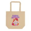 Puddy Tat Organic Cotton Tote — oyster back | Keanu Organics