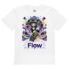 Flow State Kids Tee — white front | Keanu Organics
