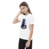 Realm Guardian organic cotton kids t-shirt left front white