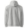 Realm Guardian Essential Organic Hoodie — heather grey back