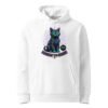 Realm Guardian Essential Organic Hoodie — white front