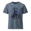 Realm Guardian Garment-Dyed Vintage Tee — deep teal front