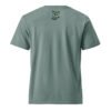 Rasta Waves unisex garment dyed vintage t-shirt back green bay