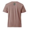 Rasta Waves unisex garment dyed vintage t-shirt back kaffa coffee
