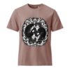 Midnight Curl Garment-Dyed Vintage Tee — coffee front | Keanu Organics