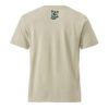 Rasta Waves unisex garment dyed vintage t-shirt back stone